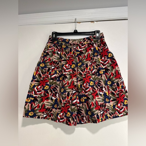Vintage 90’s/Y2K Karen Scott Size: 10 Floral Pattern Pleated Wide Leg Shorts. - Picture 1 of 9